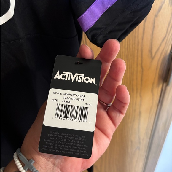 ActiVision Toronto Ultra Call of Duty League Toronto Jersey Shirt - Picture 8 of 10